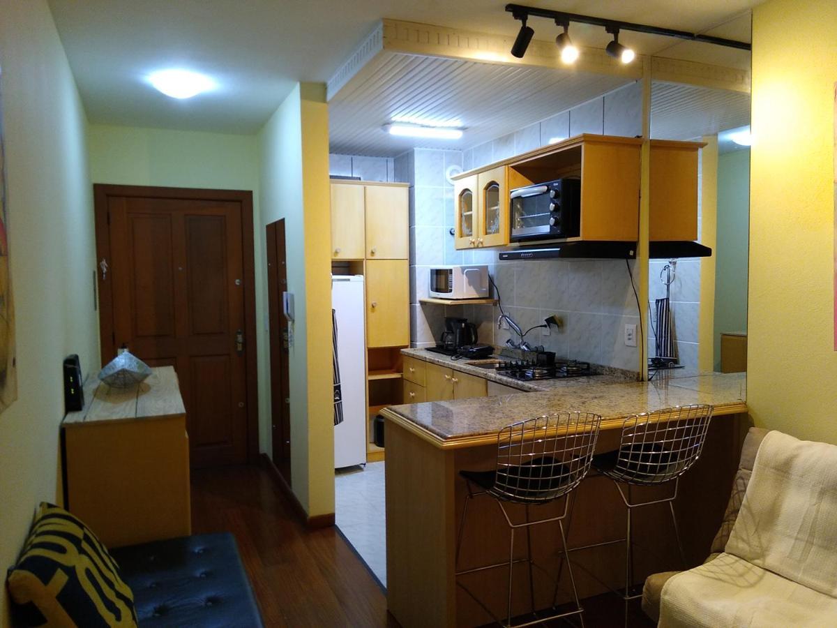 Kitnet Plaza Serrana Apartment กาเนรา ภายนอก รูปภาพ
